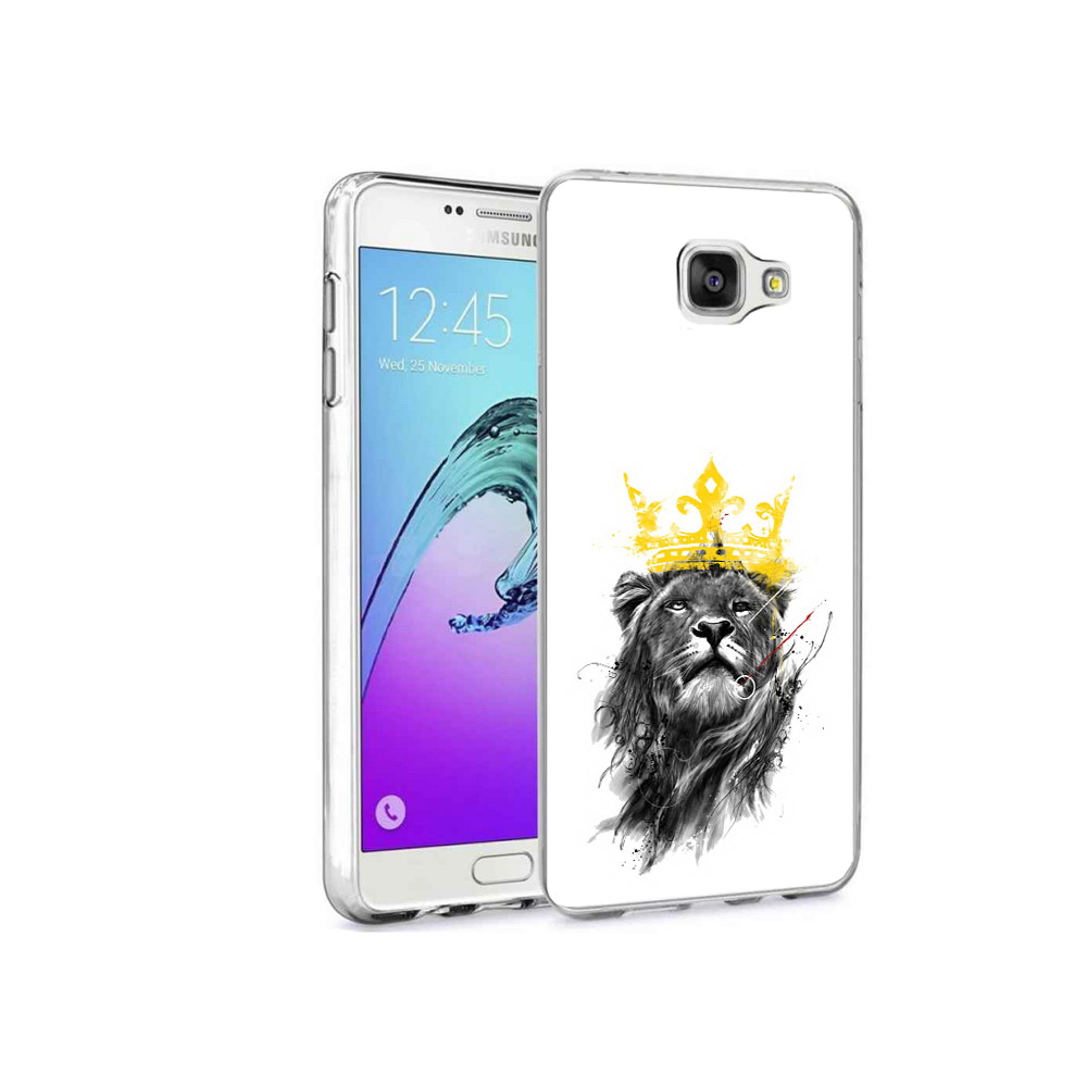 Чехол MyPads Tocco для Samsung Galaxy A9 Pro король-лев (PT52968.556.391)