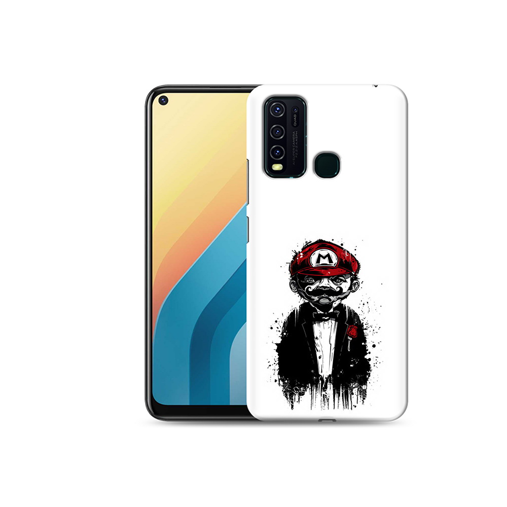 

Чехол MyPads Tocco для Vivo Y30 марио (PT149334.437.458), Прозрачный, Tocco