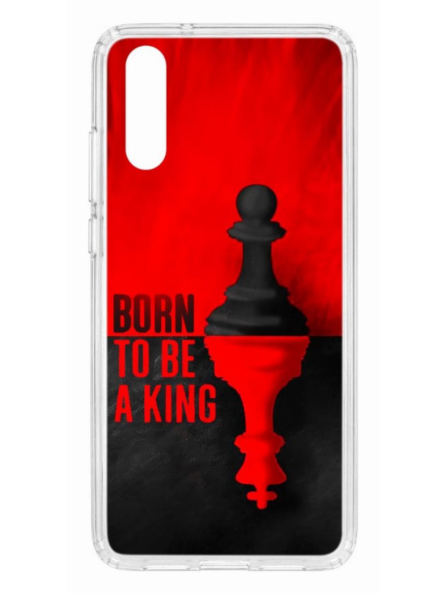 фото Чехол для huawei p20 kruche print born to be a king кruче