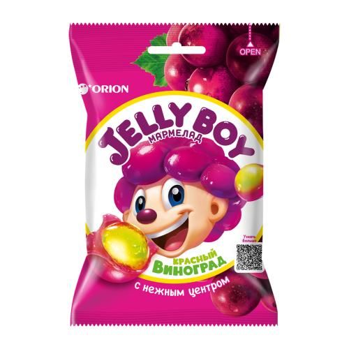 Мармелад Orion Jelly Boy жевательный со вкусом винограда 44 г