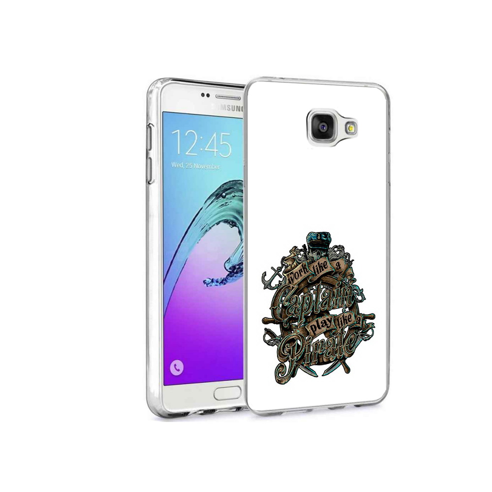 

Чехол MyPads Tocco для Samsung Galaxy A9 Pro капитан пиратов (PT52968.556.385), Прозрачный, Tocco