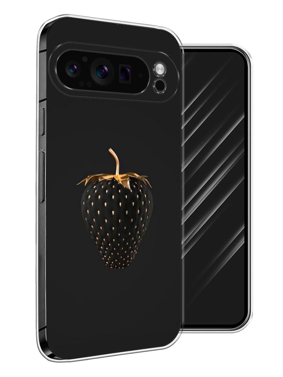 

Чехол Awog на Google Pixel 9 Pro "Черно-золотая клубника", Черный;золотистый, 272050-1