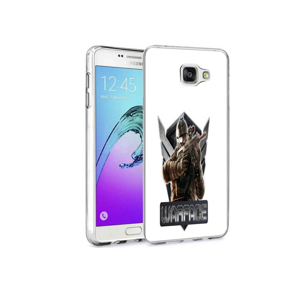 

Чехол MyPads Tocco для Samsung Galaxy A9 Pro игра про войну (PT52968.556.374), Прозрачный, Tocco