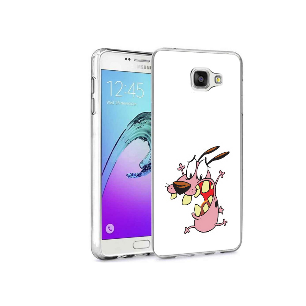 

Чехол MyPads Tocco для Samsung Galaxy A9 Pro зубастый бобик (PT52968.556.371), Прозрачный, Tocco