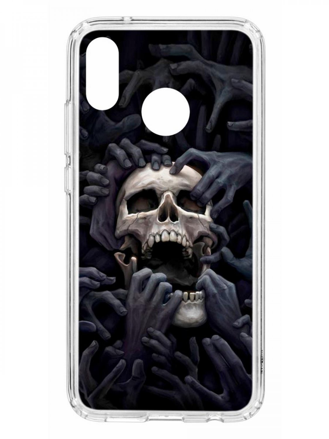 Чехол для Huawei P20 Lite Kruche Print Skull Hands