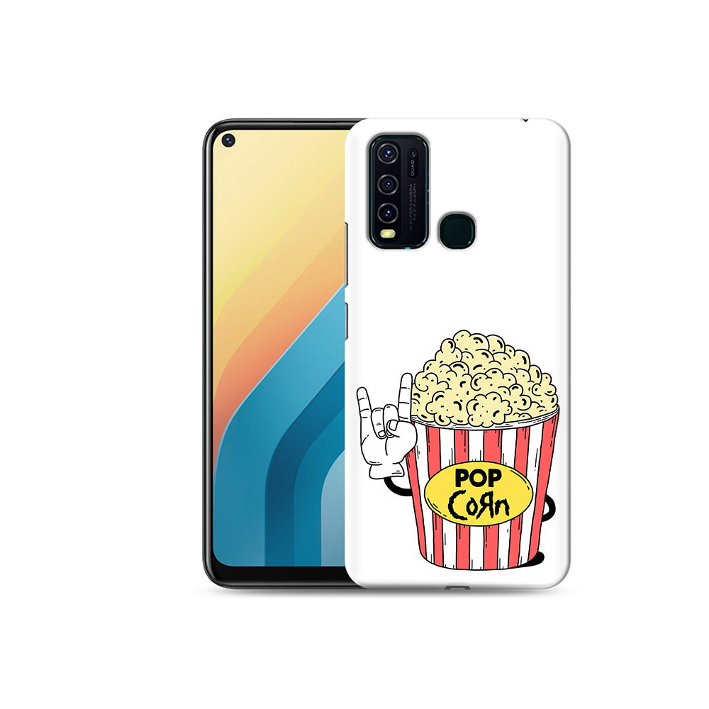 

Чехол MyPads Tocco для Vivo Y30 крутой попкорн (PT149334.437.427), Прозрачный, Tocco