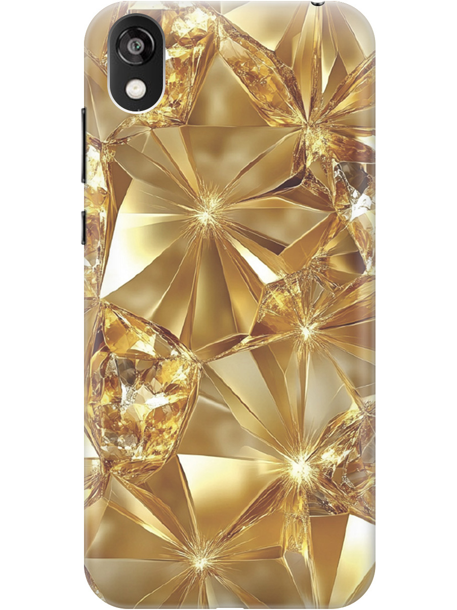 

Силиконовый чехол на Honor 8S, Huawei Y5 (2019) с принтом "Желтый сапфир", Прозрачный;золотистый, 721008732
