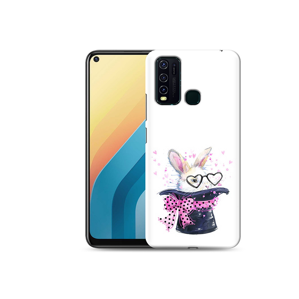 

Чехол MyPads Tocco для Vivo Y30 кролик в шляпе (PT149334.437.418), Прозрачный, Tocco