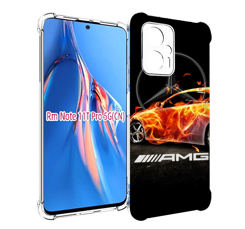 

Чехол MyPads АМГ мужской для Xiaomi Redmi Note 11T Pro / 11T Pro Plus / Poco X4 GT прот..., Прозрачный, Tocco
