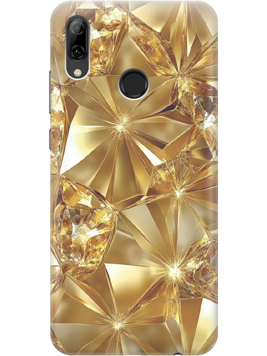 

Силиконовый чехол на Honor 10 Lite, Huawei P Smart (2019) с принтом "Желтый сапфир", Прозрачный;золотистый, 720145832