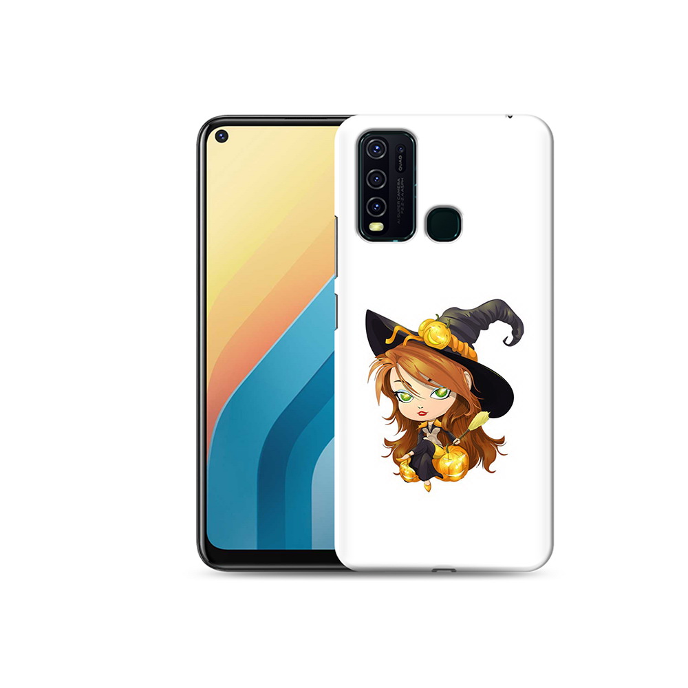 

Чехол MyPads Tocco для Vivo Y30 Ведьмочка (PT149334.437.40), Прозрачный, Tocco