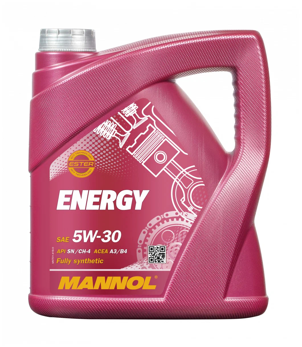 

MANNOL Масло Mannol 5 30 Energy SN гидросинтетическое 4 л ESTER 1шт