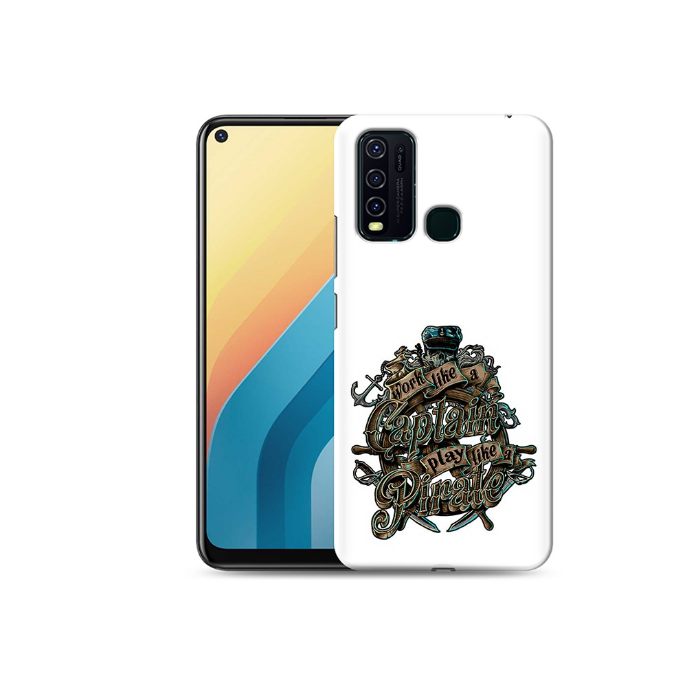 

Чехол MyPads Tocco для Vivo Y30 капитан пиратов (PT149334.437.385), Прозрачный, Tocco