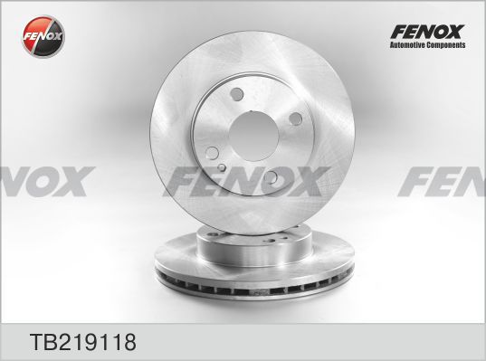 

Тормозной диск FENOX передний для Mazda 323 F VI 98-04, 323 S VI 98-04 TB219118