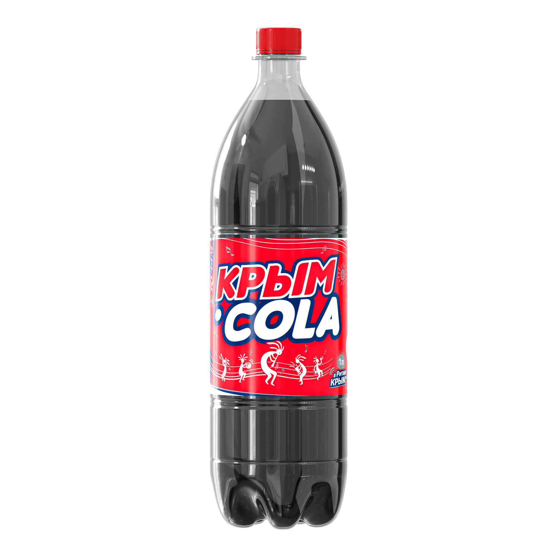 Газированный напиток Крым-Кола сильногазированный 1 л