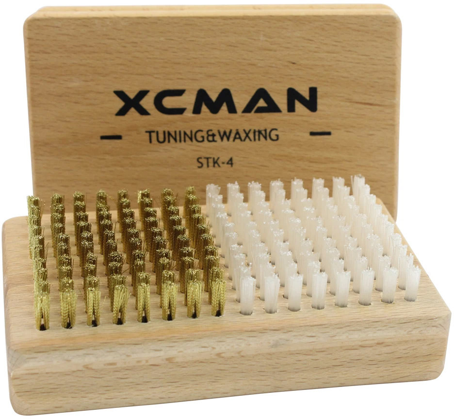 

Щетка лыжная Xcman TX-40-FC-A медь-нейлон, Белый;золотистый