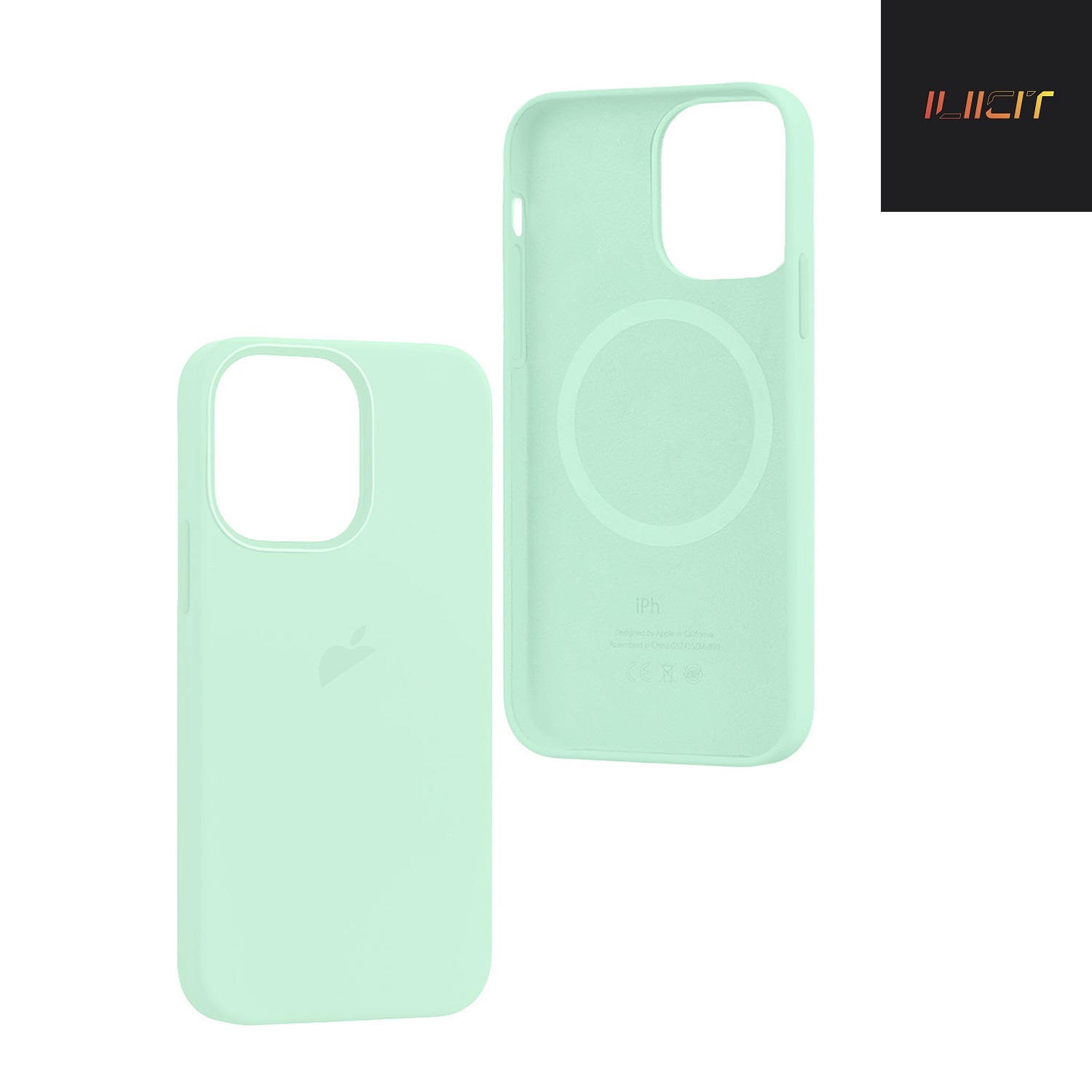 

Чехол Iphone 15 Pro Silicon Case 100% Org (Magsafe + Nfc) C Logo Soft Mint (Is789612), Бирюзовый;голубой;зеленый, Чехол iPhone 15 Pro Silicon Case 100% ORG (MagSafe + анимация NFC) c LOGO Soft Mint (IS789612)