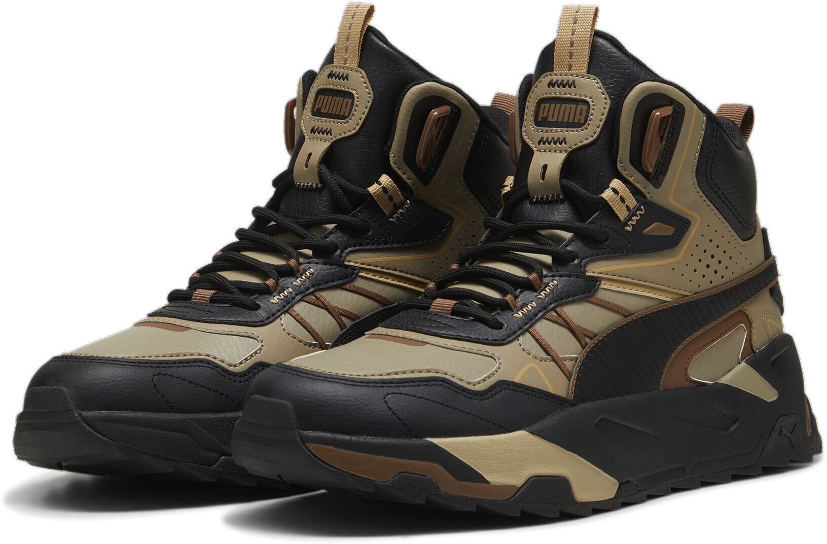 

Ботинки мужские PUMA Trinity Mid Hybrid L бежевые 12 UK, Бежевый, Trinity Mid Hybrid L