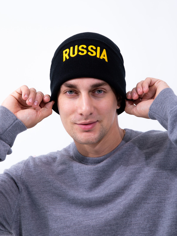 

Шапка бини мужская NoBrand 26253 черная, Черный, 26253