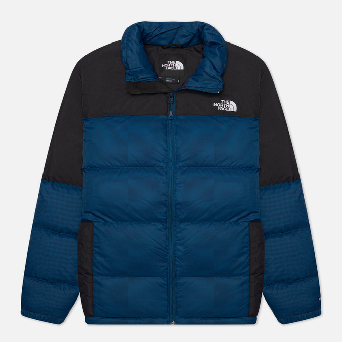 фото Пуховик мужской the north face ta4m9j синий m