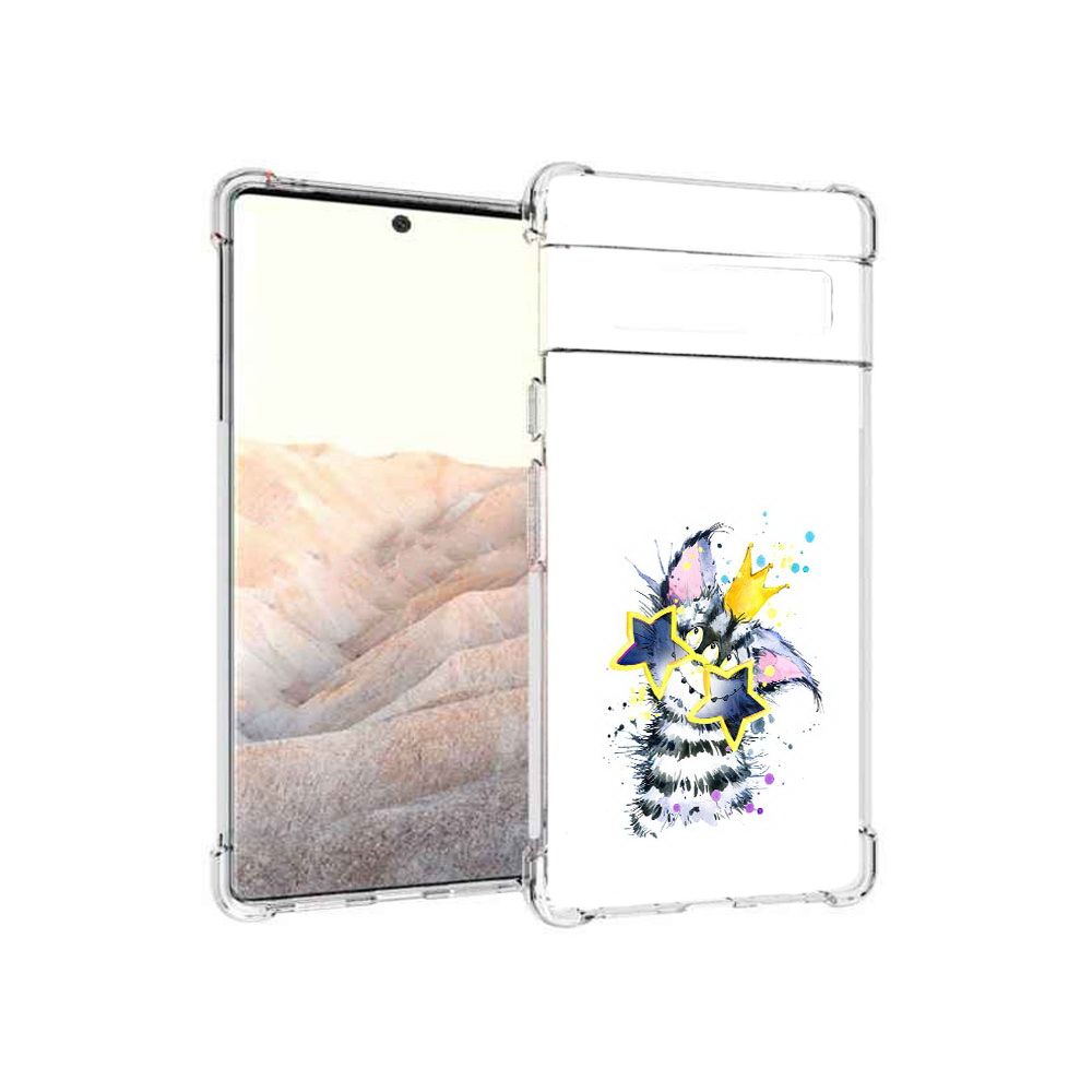 

Чехол MyPads Tocco для Google Pixel 6 Pro Мартовский Нуся, Прозрачный, Tocco