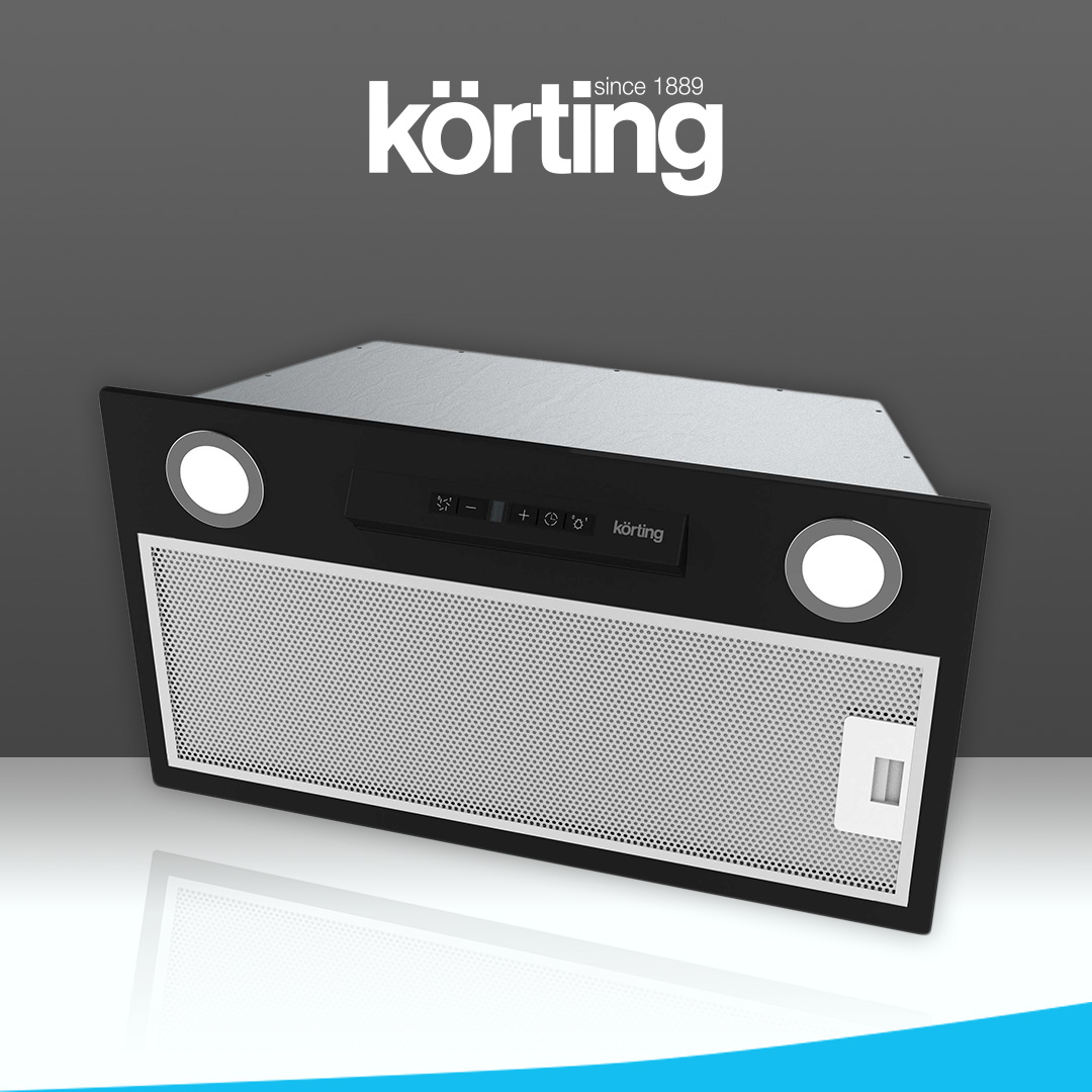 

Вытяжка встраиваемая Korting KHI 6755 N, Черный, KHI 6755 N