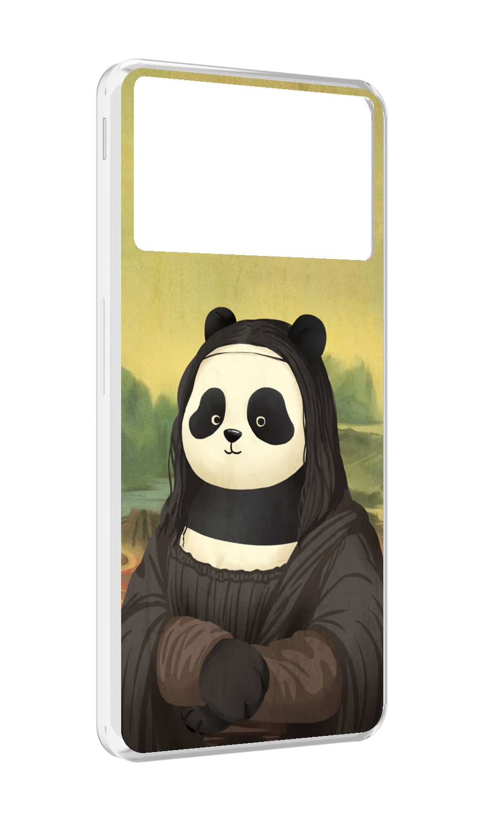 

Чехол MyPads панда монализа для ZTE Nubia Z40S Pro, Прозрачный, Tocco