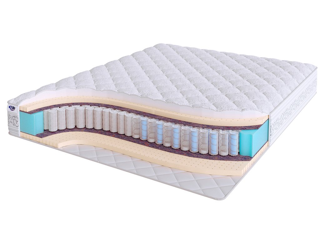 

Матрас Real Zone Duo Latex S500/DS 225x175, Белый, Real Zone Duo Latex S500/DS