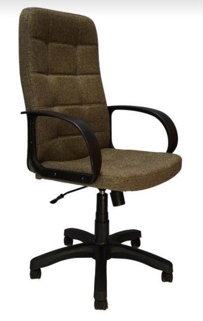 Кресло компьютерное ЯрКресло Кресло Кр70 ТГ ПЛАСТ К32 (ткань Крафт темно-серая)