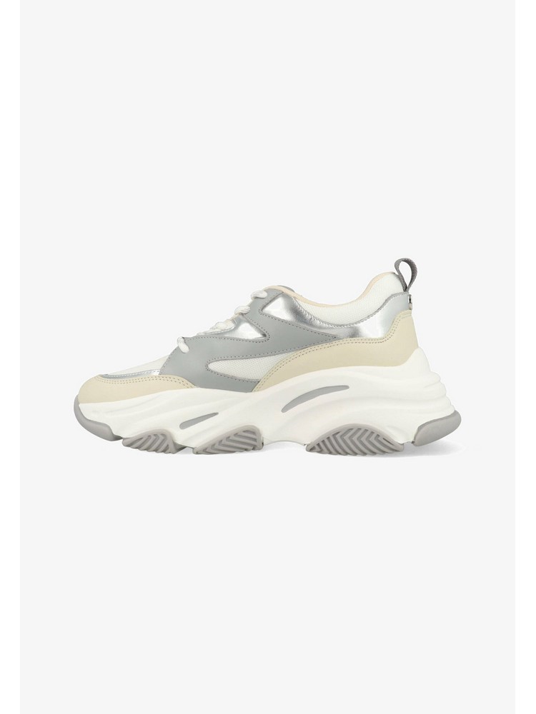

Кроссовки женские STEVE MADDEN ST311A0YC серебристые 39 EU, Серебристый, ST311A0YC
