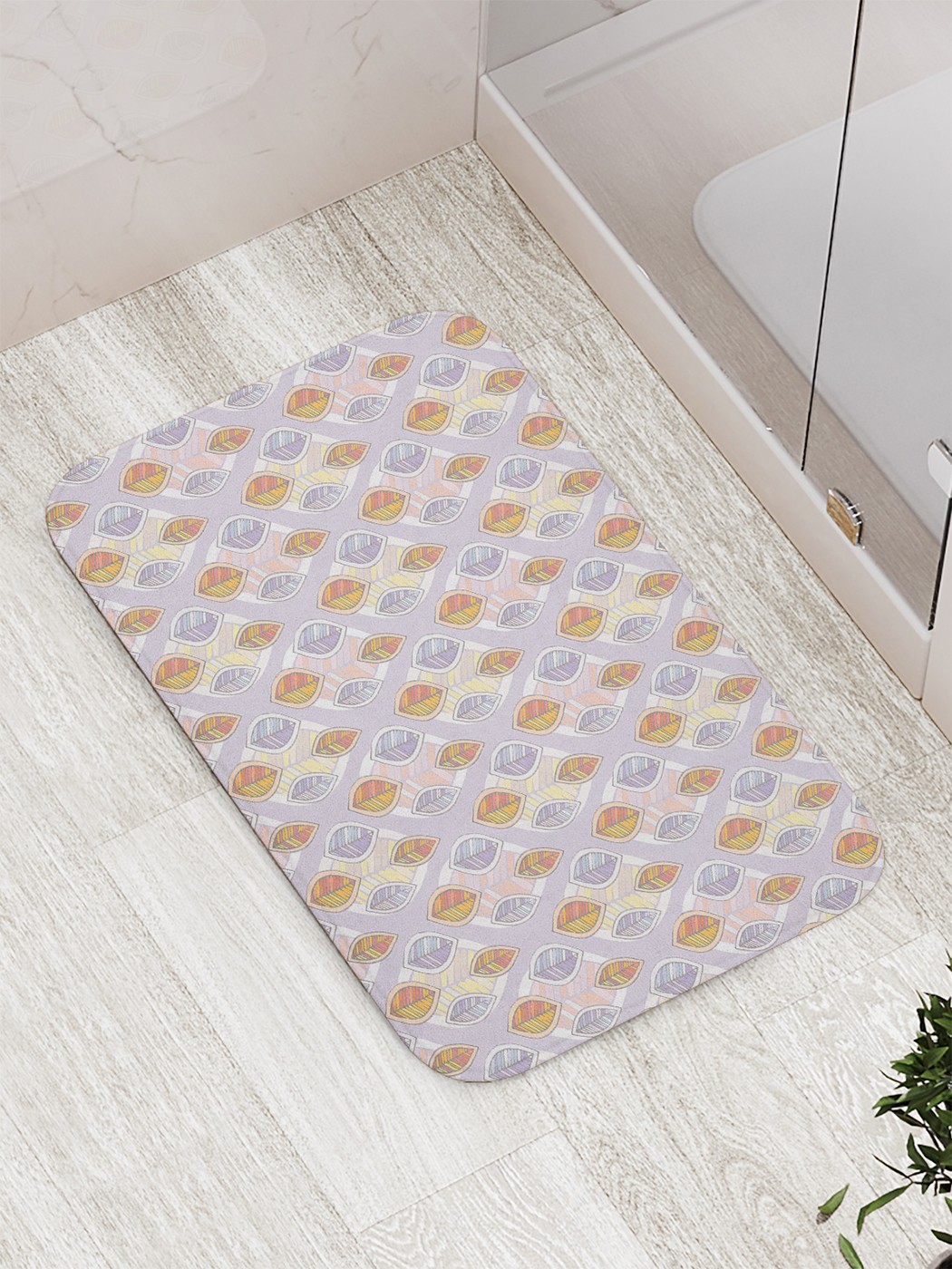 

Коврик противоскользящий для ванной, сауны, бассейна, 77х52 см bath_58528 JoyArty