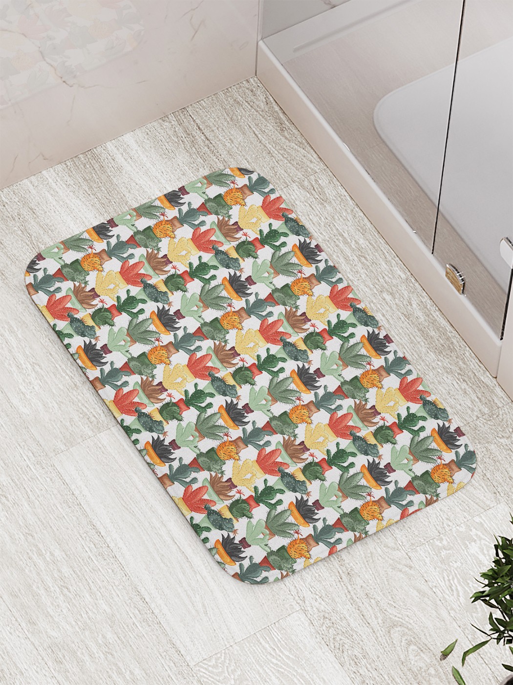 

Коврик противоскользящий для ванной, сауны, бассейна, 77х52 см bath_58508 JoyArty