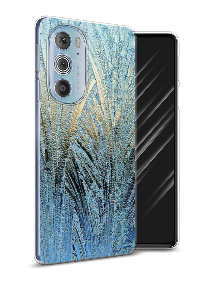 

Чехол Awog на Motorola Edge 30 Pro "Лёд", Разноцветный, 243350-4