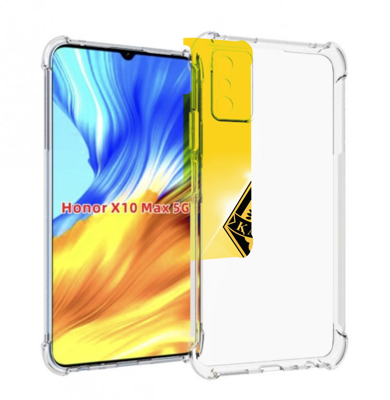 

Чехол MyPads фк каират алматы для Honor X10 Max, Прозрачный, Tocco