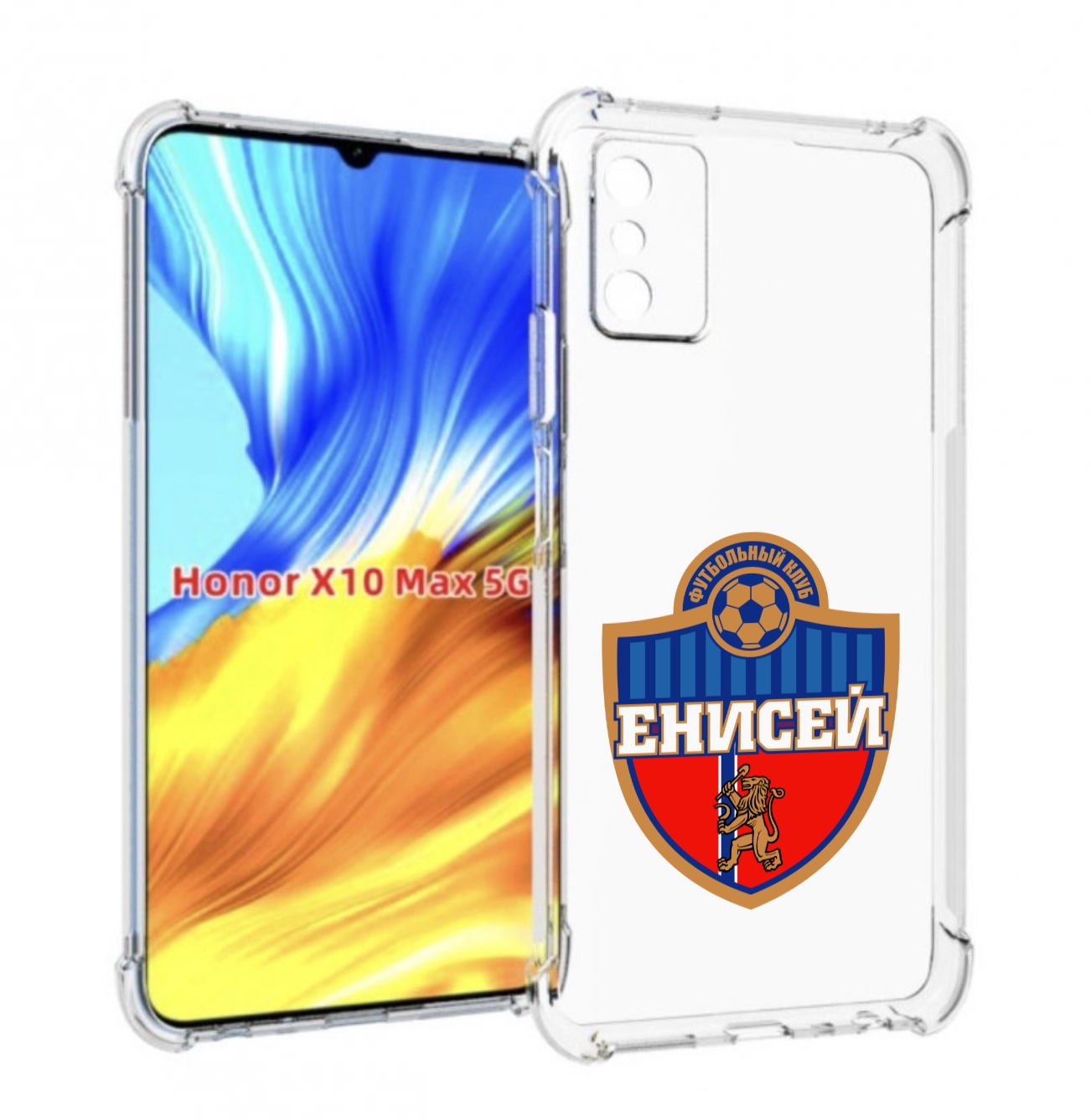 

Чехол MyPads фк енисеи красноярск для Honor X10 Max, Прозрачный, Tocco