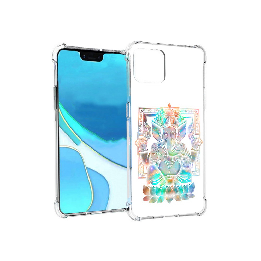 

Чехол MyPads Tocco для Google Pixel 4 XL умный слон, Прозрачный, Tocco