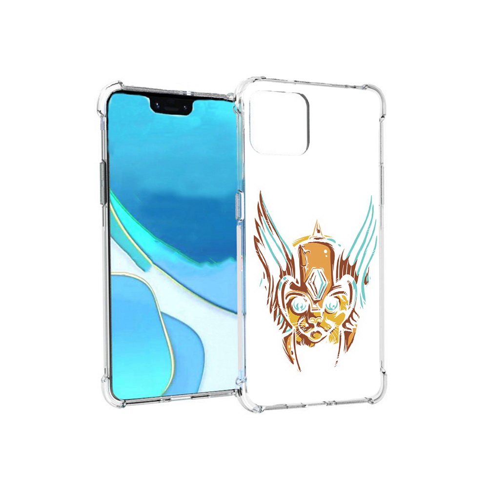 

Чехол MyPads Tocco для Google Pixel 4 XL тор абстракция, Прозрачный, Tocco