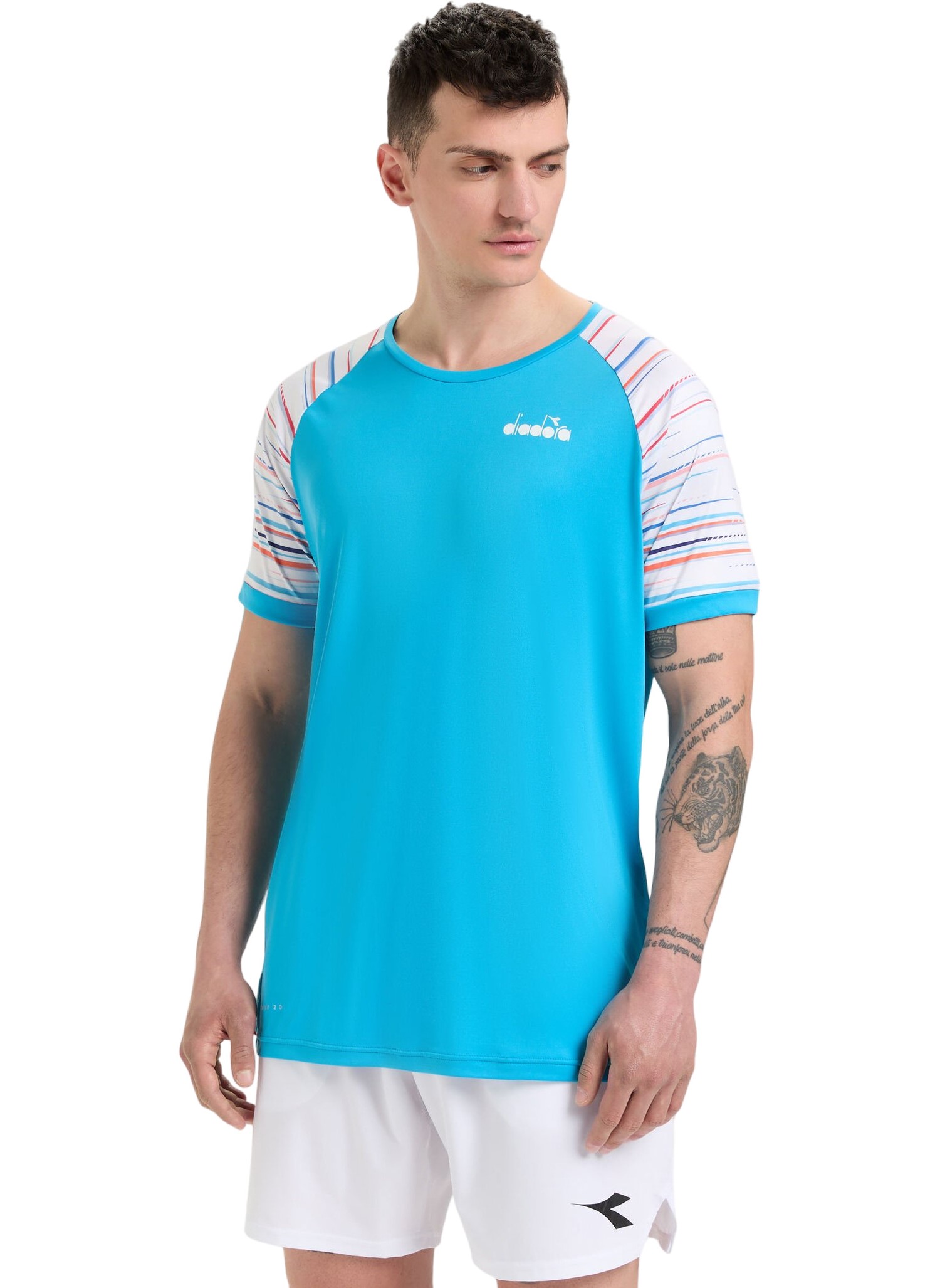 

Футболка мужская Diadora Ss T-Shirt голубая XL, Ss T-Shirt