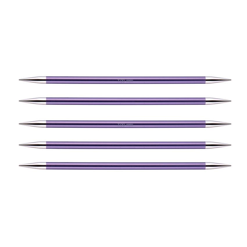 

Спицы носочные Zing KnitPro, 20 см, 7.00 мм 47045, Фиолетовый, Zing