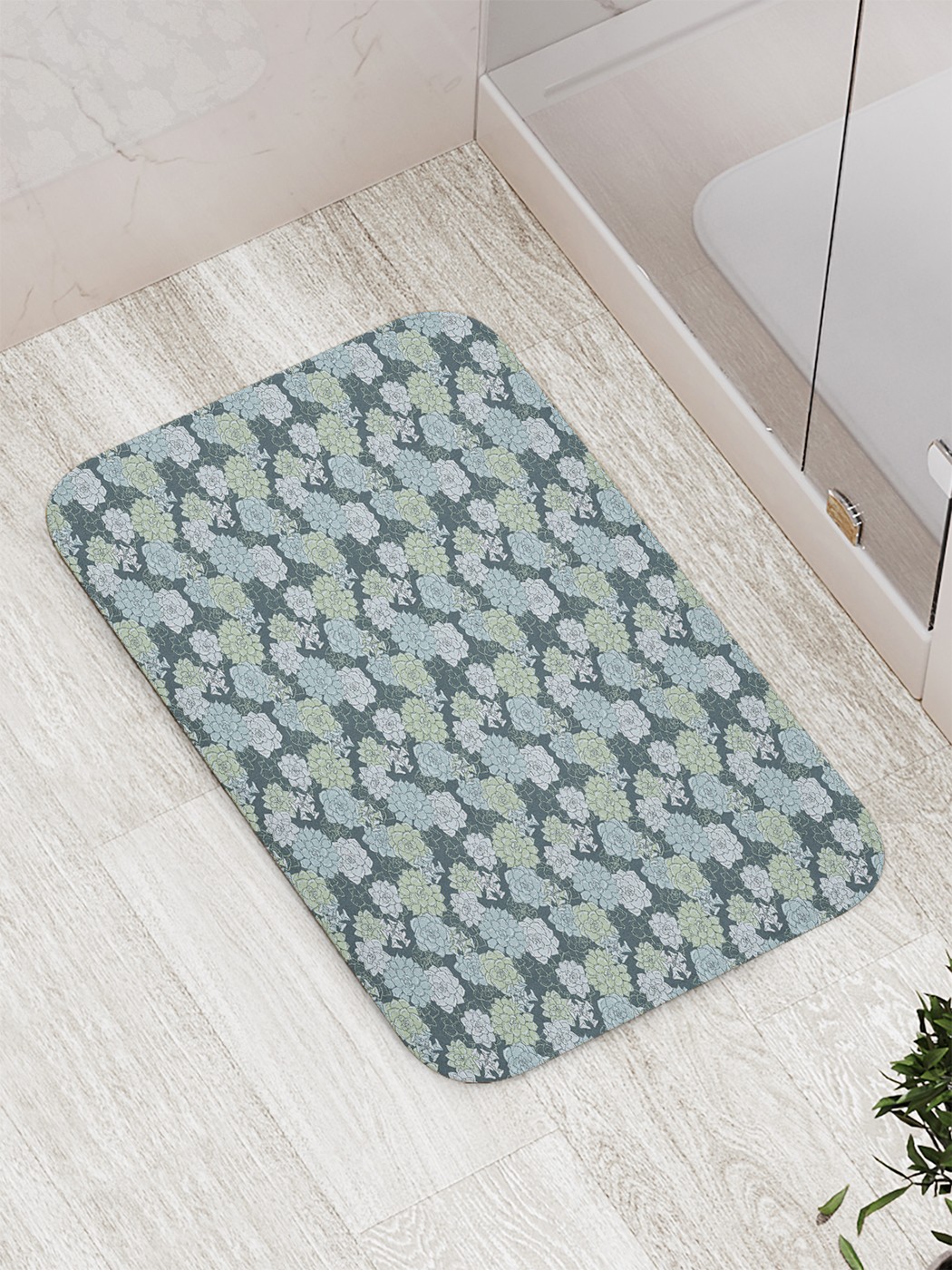 

Коврик противоскользящий для ванной, сауны, бассейна, 77х52 см bath_58395 JoyArty