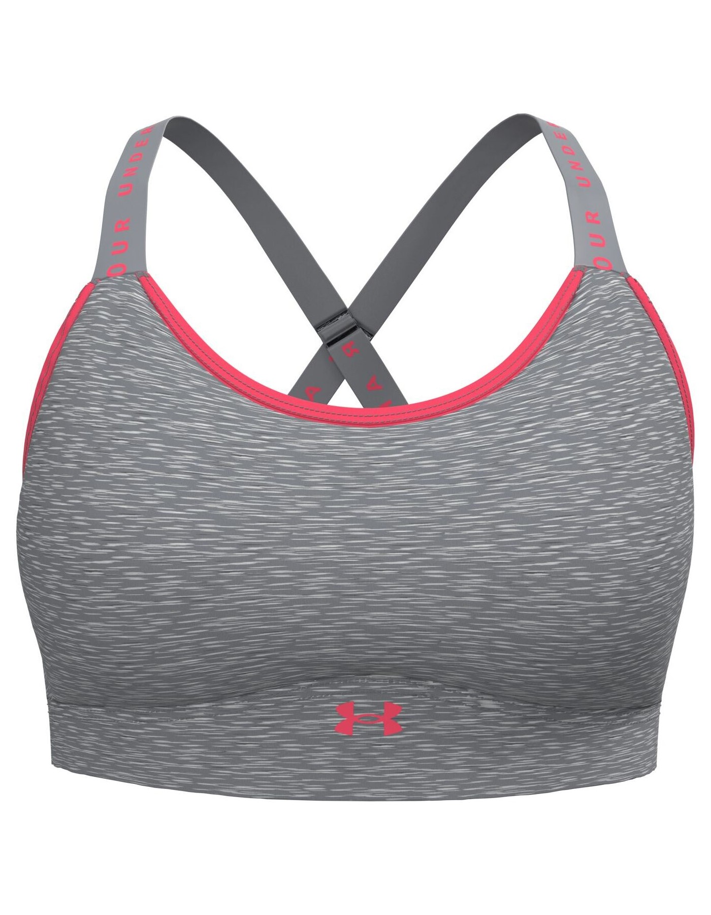

Топ женский Under Armour Ua Infinity Mid Htr Cover серый SM, Ua Infinity Mid Htr Cover