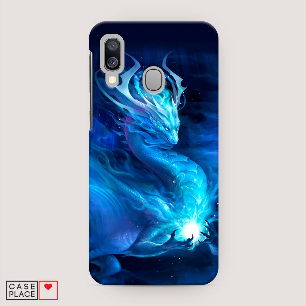 

Пластиковый чехол "Лунный дракон" на Samsung Galaxy A40