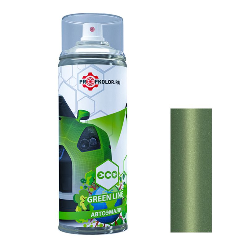 

Аэрозольная краска Profkolor Toyota - 6U7, Green, 520 мл., Зеленый, A-TOY-Green