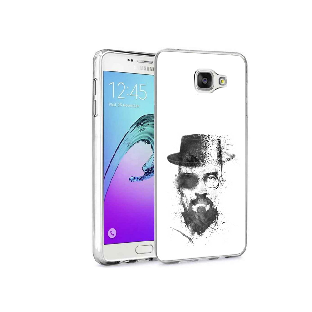 

Чехол MyPads Tocco для Samsung Galaxy A9 Pro загадочный человек (PT52968.556.347), Прозрачный, Tocco