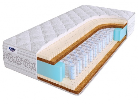 

Матрас SkySleep 195 x 190 PRIVILEGE MIX DS, Белый, PRIVILEGE MIX DS