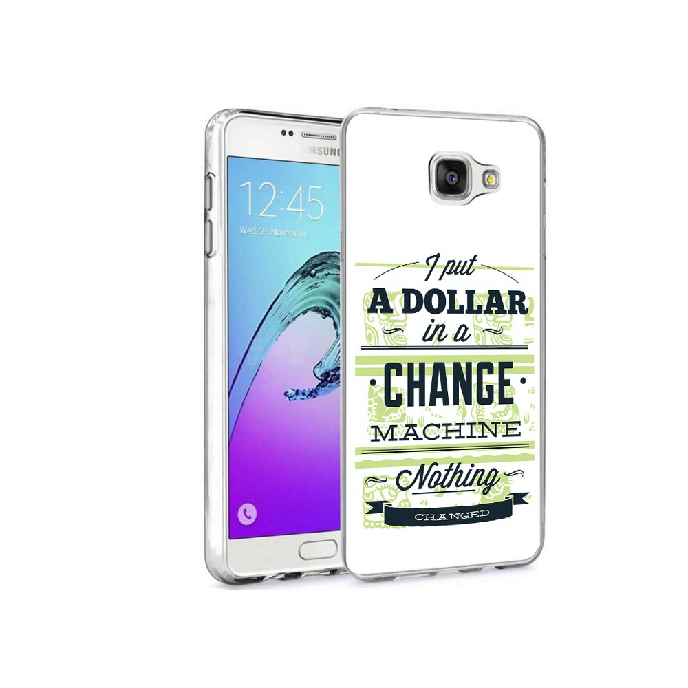 

Чехол MyPads Tocco для Samsung Galaxy A9 Pro доллар надпись (PT52968.556.336), Прозрачный, Tocco