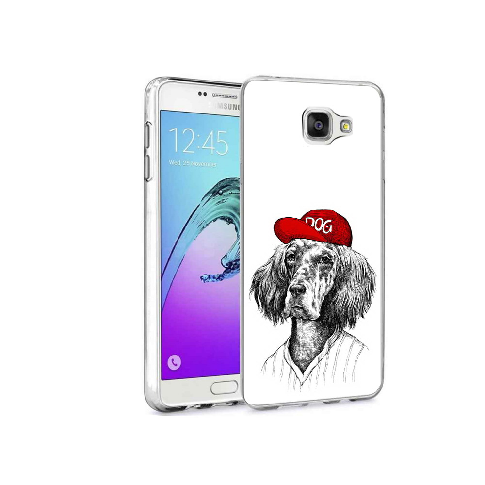 

Чехол MyPads Tocco для Samsung Galaxy A9 Pro дог (PT52968.556.333), Прозрачный, Tocco