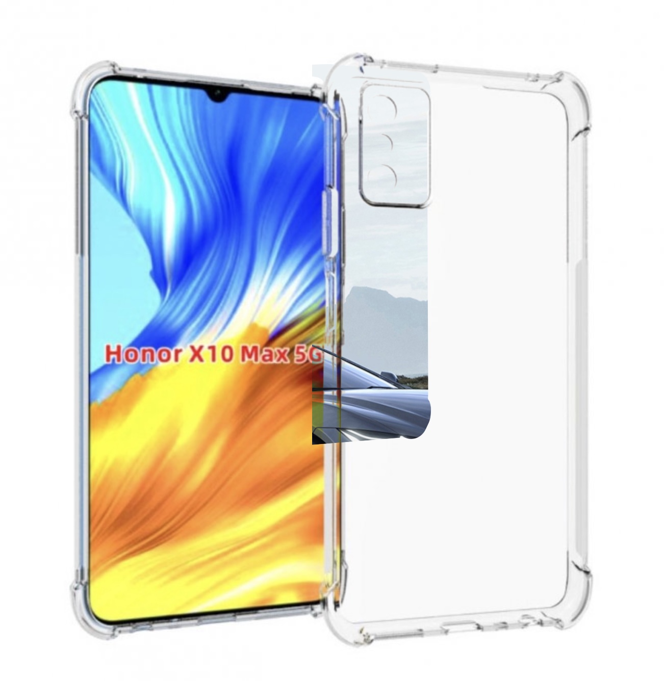 

Чехол MyPads tesla 2 мужской для Honor X10 Max, Прозрачный, Tocco