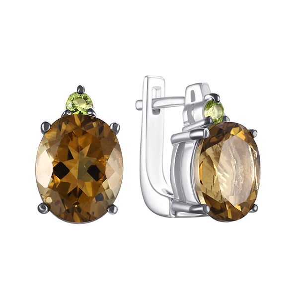 

Серьги из серебра с кварцем Element47 GRE1575_SR_QZ_001_WG, GRE1575_SR_QZ_001_WG