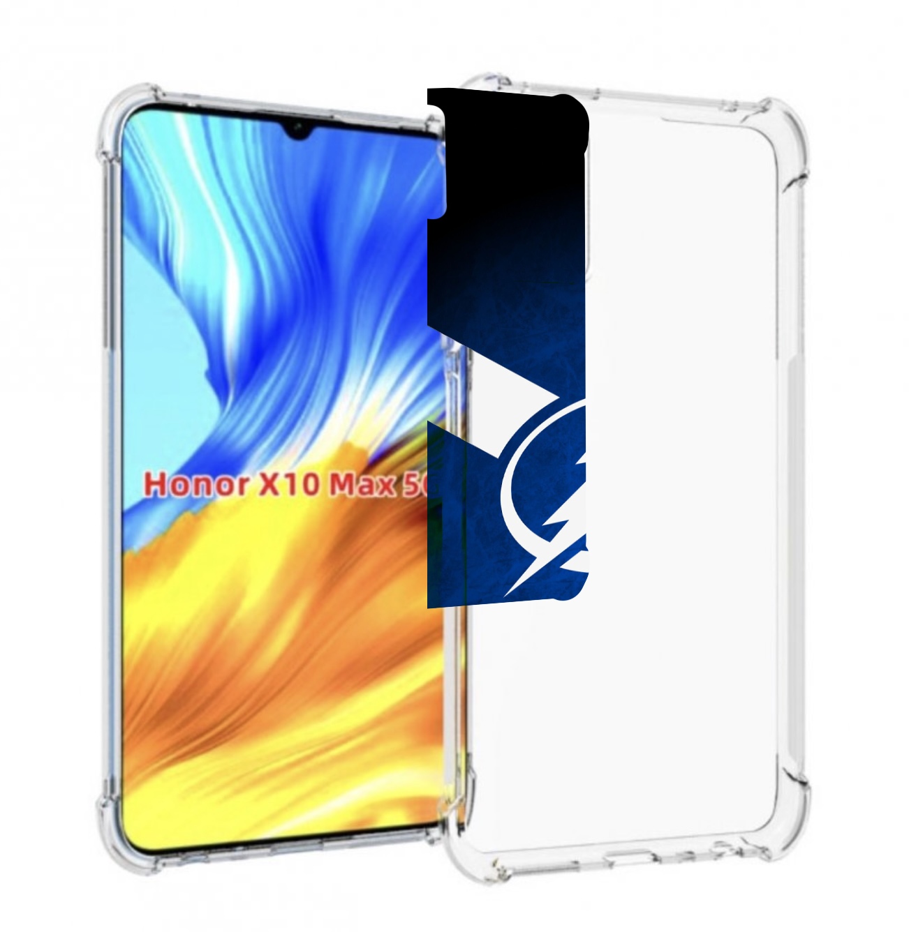 

Чехол MyPads тапа беи лаитнинг мужской для Honor X10 Max, Прозрачный, Tocco